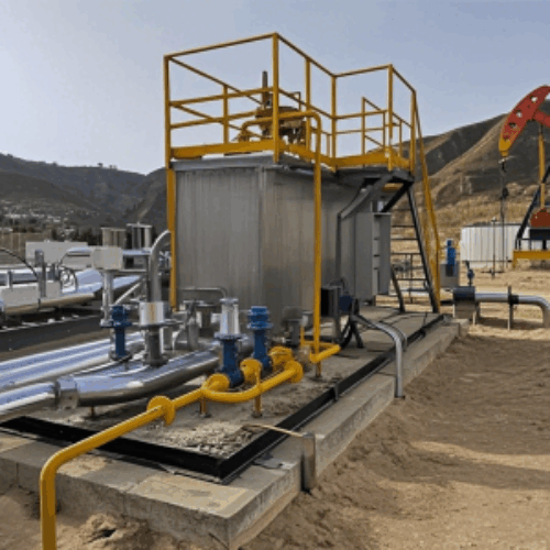 Integrated intelligent oil, gas and water three-phase separation device