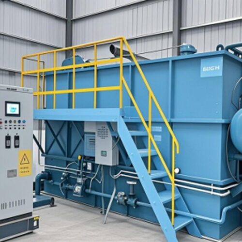 Integrated intelligent oilfield measures waste liquid treatment device