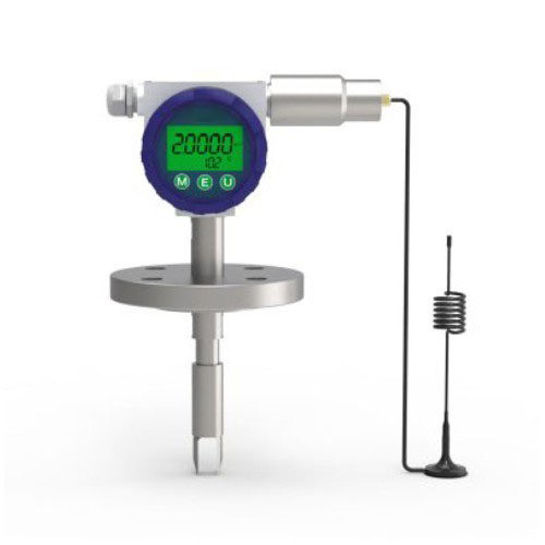 Wireless tuning fork density meter
